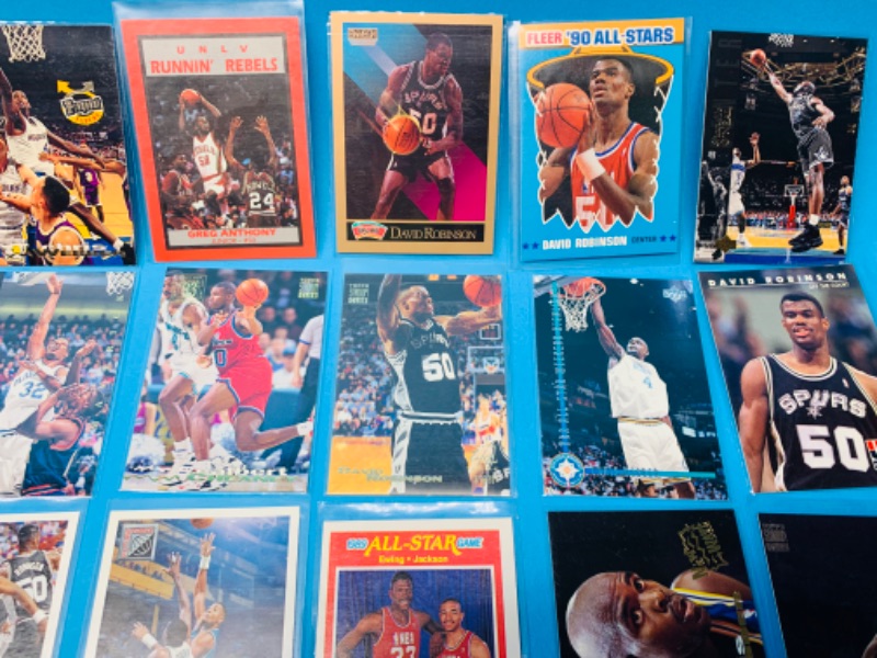 Photo 2 of 804454…32 basketball trading cards in plastic sleeves 