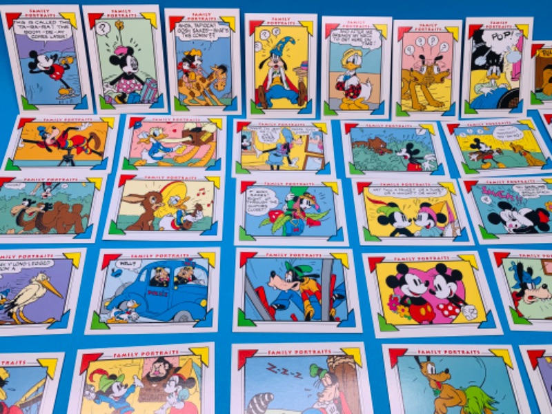 Photo 5 of 804460…41 Disney family portraits trading cards 