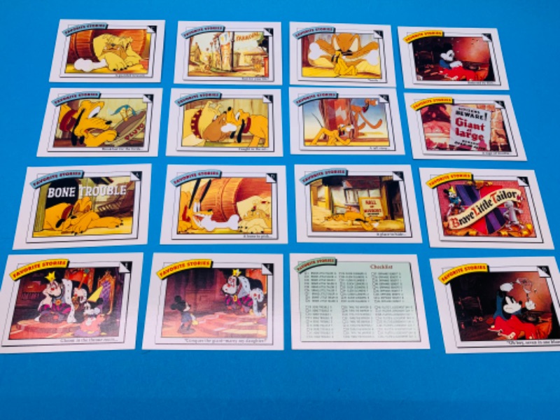 Photo 1 of 804461…16 Disney favorite stories trading cards 