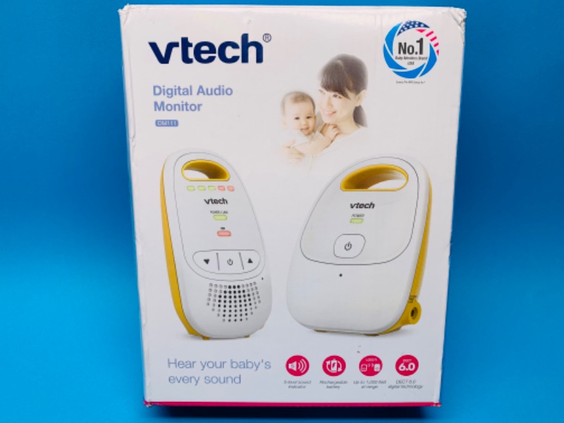 Photo 1 of 804469…vtech digital audio monitor with box