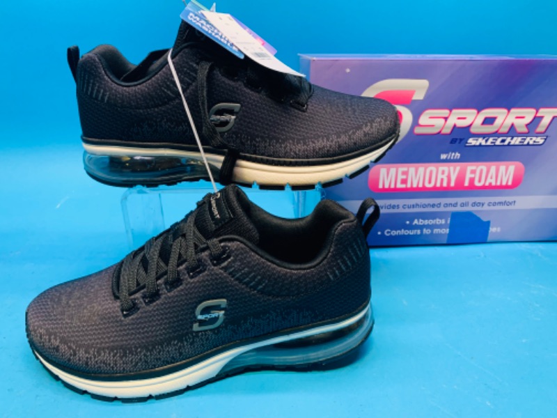 Photo 1 of 804482…Skechers memory foam sport sneakers woman size 8 new with tags in box 