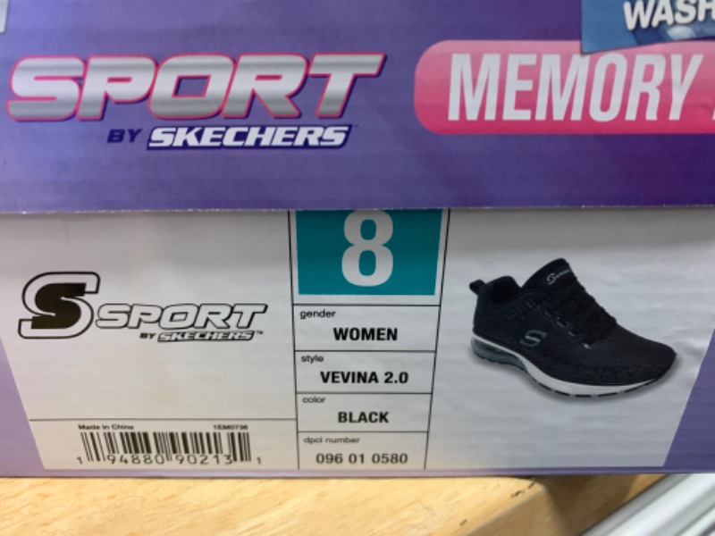 Photo 5 of 804482…Skechers memory foam sport sneakers woman size 8 new with tags in box 