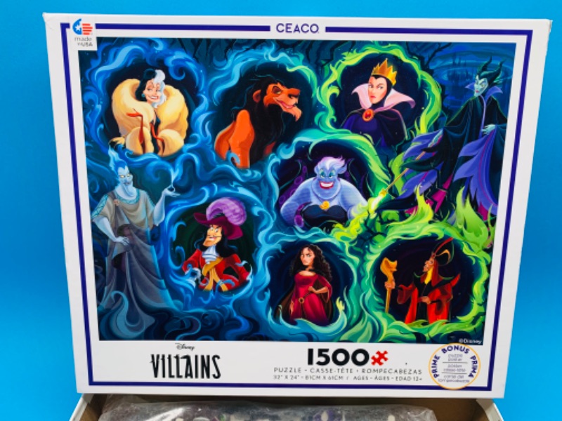 Photo 4 of 804490…Disney villains puzzle in box