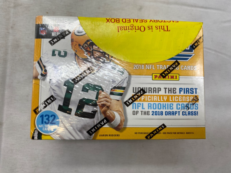 Photo 2 of 2018 Score Football Factory Sealed Blaster Box 132 cards (11 packs of 12 cards) NEW 