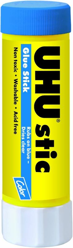Photo 1 of {7 Pack} Saunders UHU Glue Stick, 1.41 oz., Blue NEW 