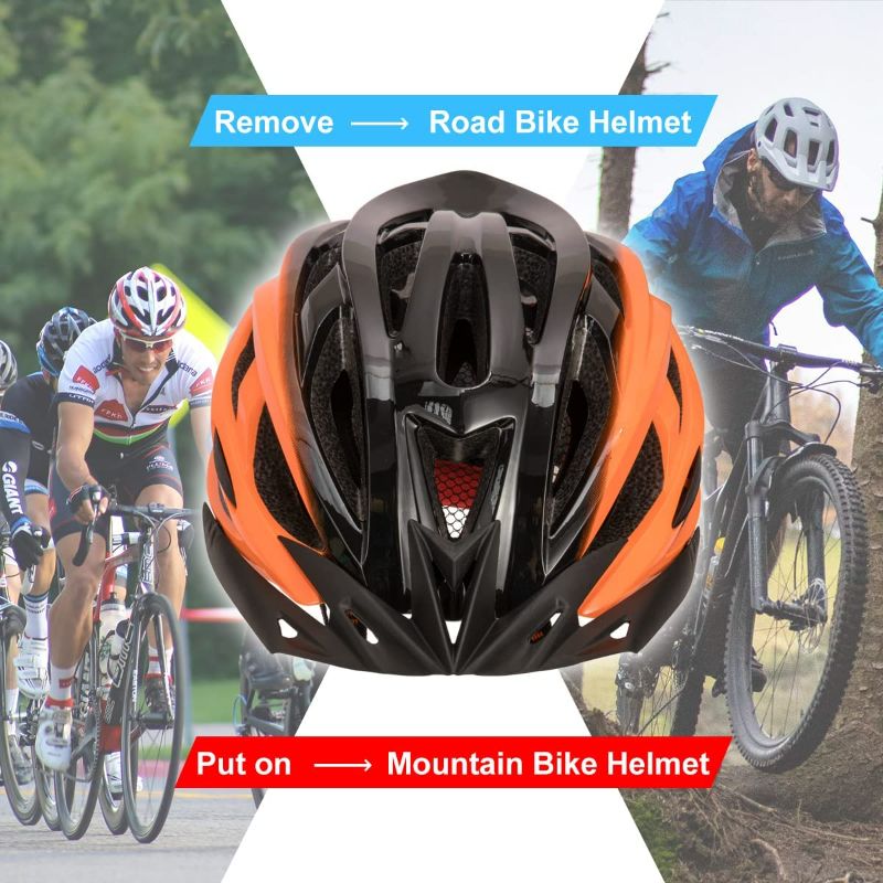 Photo 3 of Bike Helmet, Adjustable Lightweight Bicycle Helmets Specialized Cycling Helmet for Adult Men&Women Road and Mountain Bike   NEW 