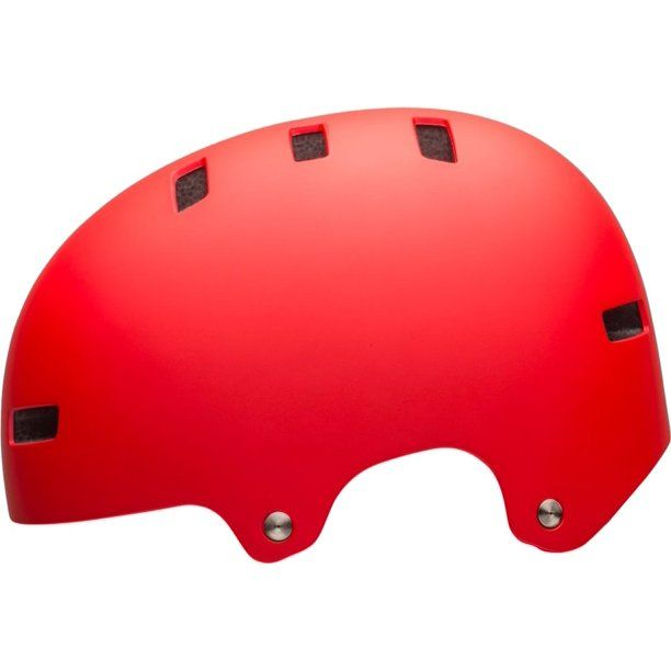 Photo 1 of  Skateboard  Bell Division Helmet Matte Red, NEW 