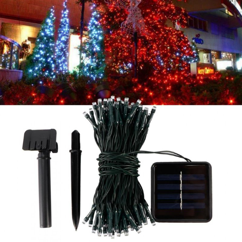 Photo 1 of  2 Pack Christmas String Light,Christmas Decorative Lights,LED Solar String Light Christmas Decorative Lights for Garden Patio Yard Wedding Party Decoration NEW 