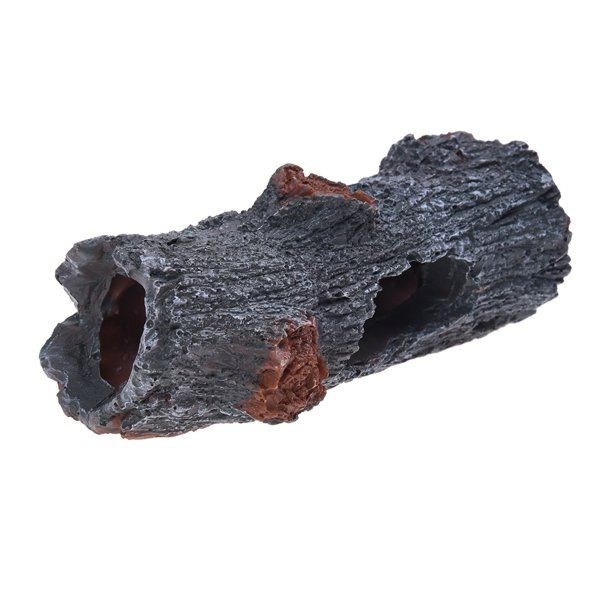 Photo 1 of Aquarium Decoration cave Artificial wood tree trunk root spawning ground Cave(2 Pack) NEW 