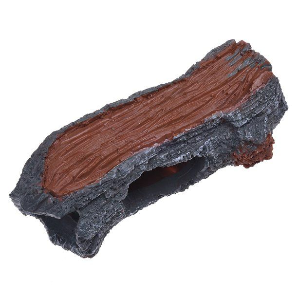 Photo 3 of Aquarium Decoration cave Artificial wood tree trunk root spawning ground Cave(2 Pack) NEW 