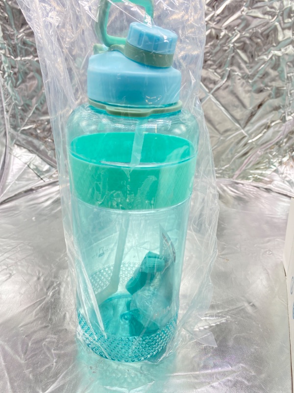 Photo 1 of BAMOER Motivational Water Bottle BPA Free 64 oz 