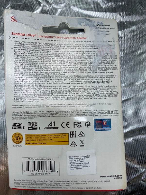 Photo 3 of SanDisk 32GB 2-Pack Ultra MicroSDHC UHS-I Memory Card (2x32GB) - SDSQUAR-032G-GN6MT NEW 