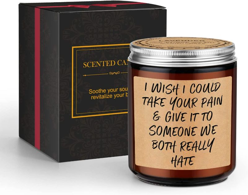 Photo 3 of GSPY Scented Candles - Get Well Soon Gifts for Women - Get Well Gifts, Sympathy Gift - Surgery Recovery, Feel Better, Grieving, Condolence, Divorce, Sorry for Your Loss, Chemo, Cancer Gifts for Women NEW 