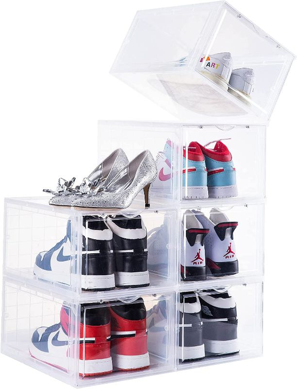 Photo 1 of Shoe Case ( Set of 2) Clear NEW 