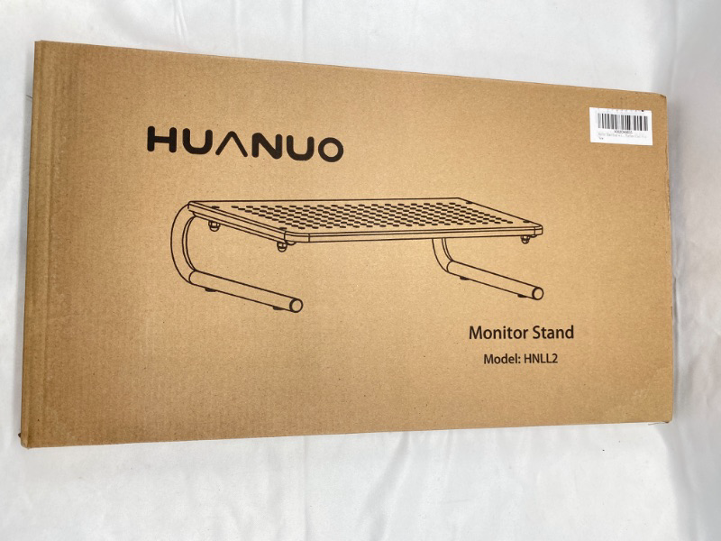 Photo 4 of Monitor Stand Riser, Monitor Riser, Laptop Stand, Laptop Shelf w/Vented Metal, for Screen, Laptops, Printer, for Home & Office NEW 