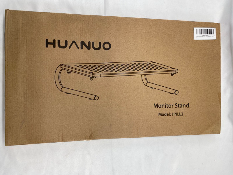 Photo 4 of Monitor Stand Riser, Monitor Riser, Laptop Stand, Laptop Shelf w/Vented Metal, for Screen, Laptops, Printer, for Home & Office NEW