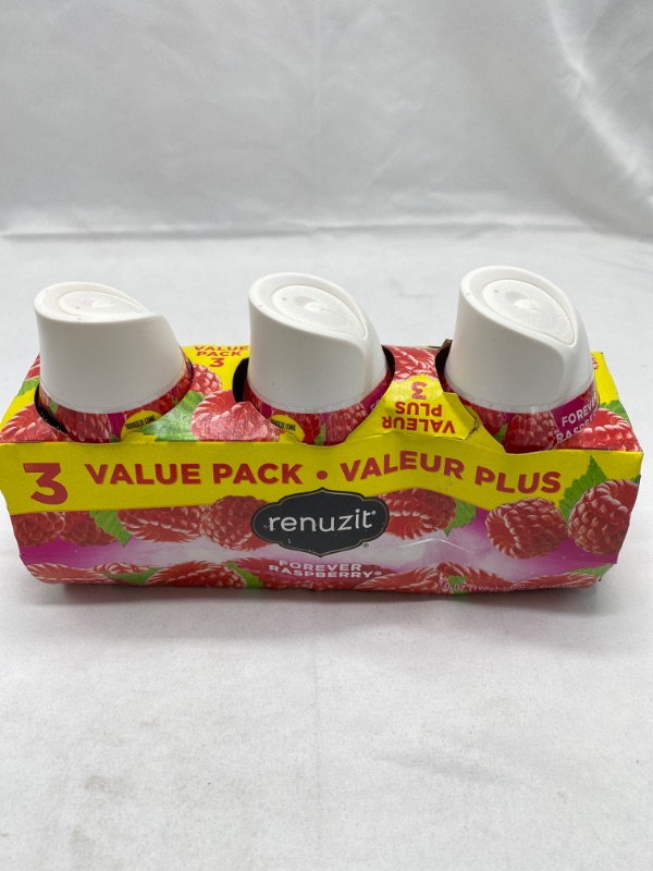 Photo 2 of Renuzit Aroma Adjustables Airfreshner, Raspberry, 3 pk NEW 