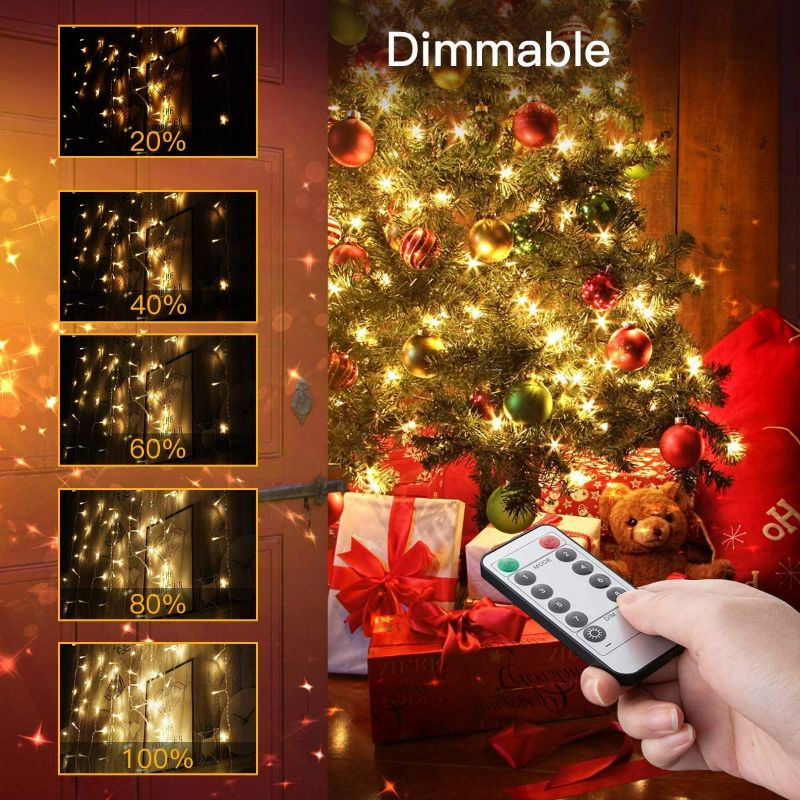 Photo 3 of koopowerLED 36ft USB Powered String Lights  Dimmable Christmas Fairy Lights Waterproof Garden Bedroom Xmas Decoration NEW 