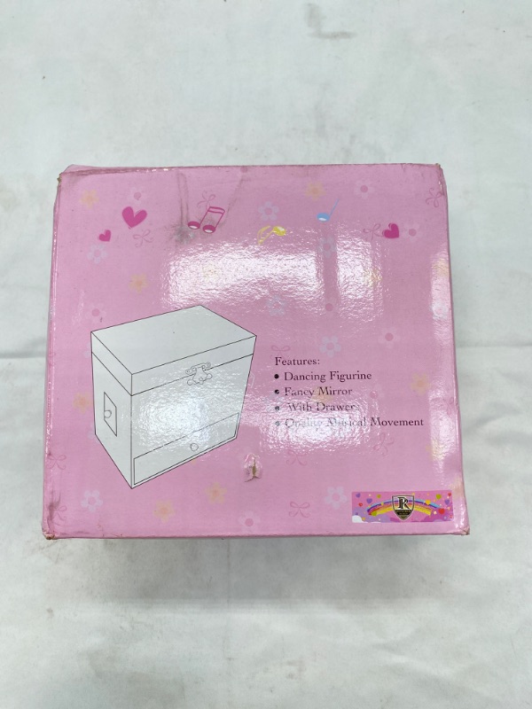 Photo 2 of RR ROUND RICH DESIGN Kids Musical Jewelry Box for Girls and Jewelry Set with Cute Princess Theme - Beautiful Dreamer Tune Pink NEW