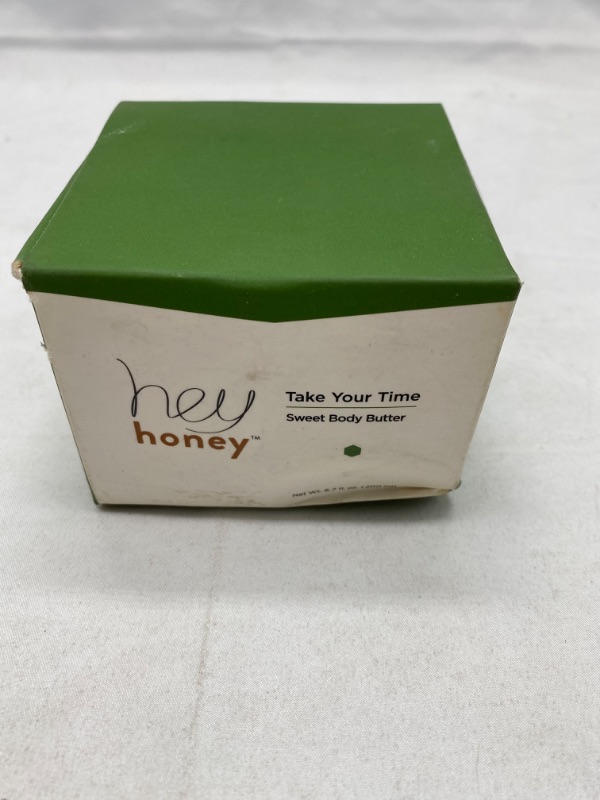 Photo 3 of Hey Honey, Take Your Time Sweet Body Butter, Body Cream. Luscious body cream designed with honey and natural butters to hydrate and revitalize dry skin. 6.7 oz NEW