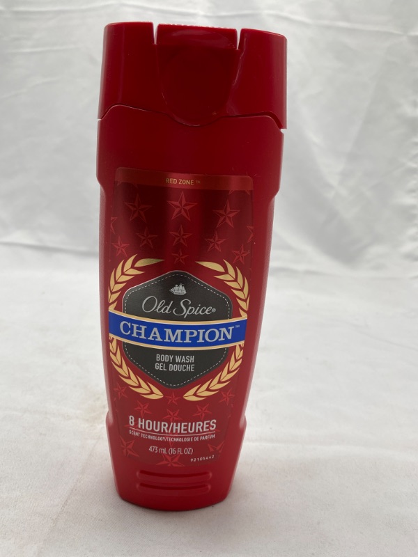 Photo 2 of Body Wash for Men by Old Spice, Red Zone Champion Scent Men's Body Wash, 16 ounce NEW