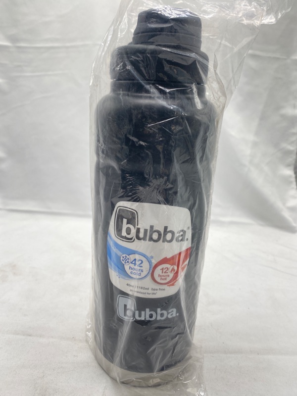 Photo 2 of bubba Trailblazer Vacuum-Insulated Stainless Steel Water Bottle, 40 oz., Licorice NEW 