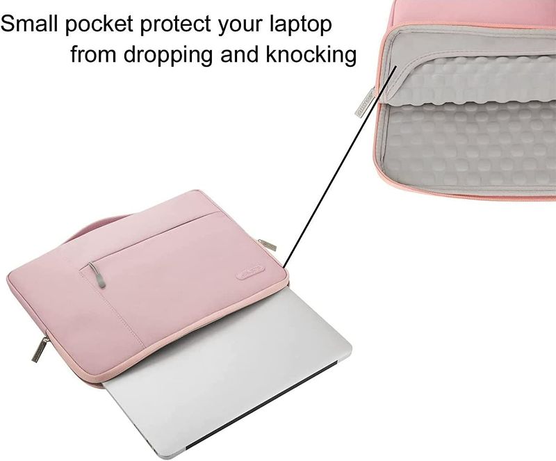 Photo 3 of MOSISO Laptop Sleeve Compatible with MacBook Air/Pro, 13-13.3 inch Notebook, Compatible with MacBook Pro