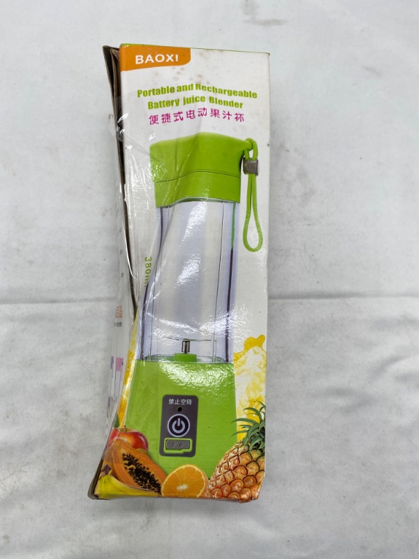 Photo 1 of Portable Blender for shakes and smoothies, USB Rechargeable Personal Juice Protein To Go Mini Blender (Pink) Packaging Slightly Damage but Item is in Perfect Condition NEW