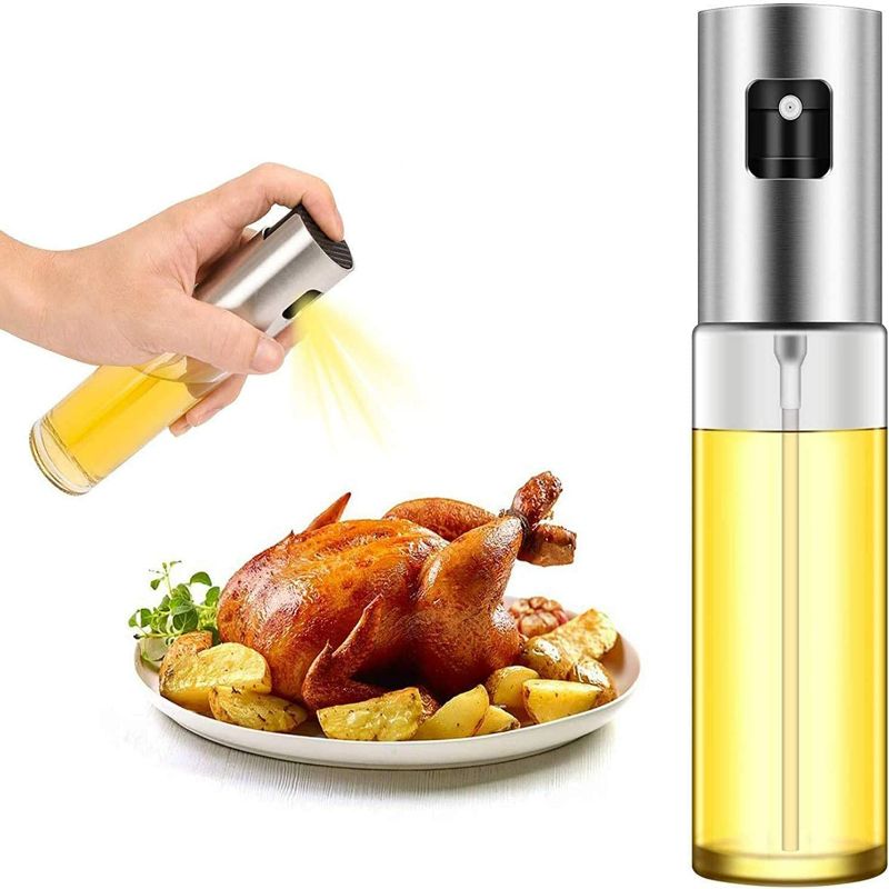 Photo 1 of Oil Sprayer for Cooking, Olive Oil Sprayer Mister, 105ml Olive Oil Spray Bottle, Olive Oil Spray for Salad, BBQ, Kitchen Baking, Roasting NEW 