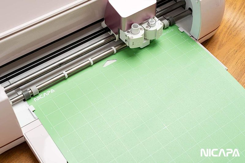 Photo 2 of Nicapa Replacement Cutting Mat (12x12 inch) for Cricut Maker 3/Maker/Explore 3/Air 2/Air/One (3pack-Standardgrip?Lightgrip?Stronggrip) Adhesive&Sticky Non-Slip Flexible Square Gridded Cut Mats Set NEW