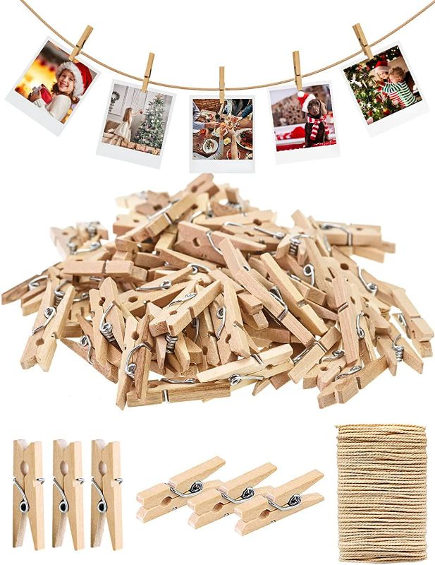 Photo 1 of 20 pcs Set Stiker Nail, Wall Collage Kit Aesthetic Pictures Photo, 60 PCS Boho Cards, Cream Print Posters Kit with String Clip Warm Color Room Decor Bosters for Girls, Art Room, Dorm Photo Display NEW  