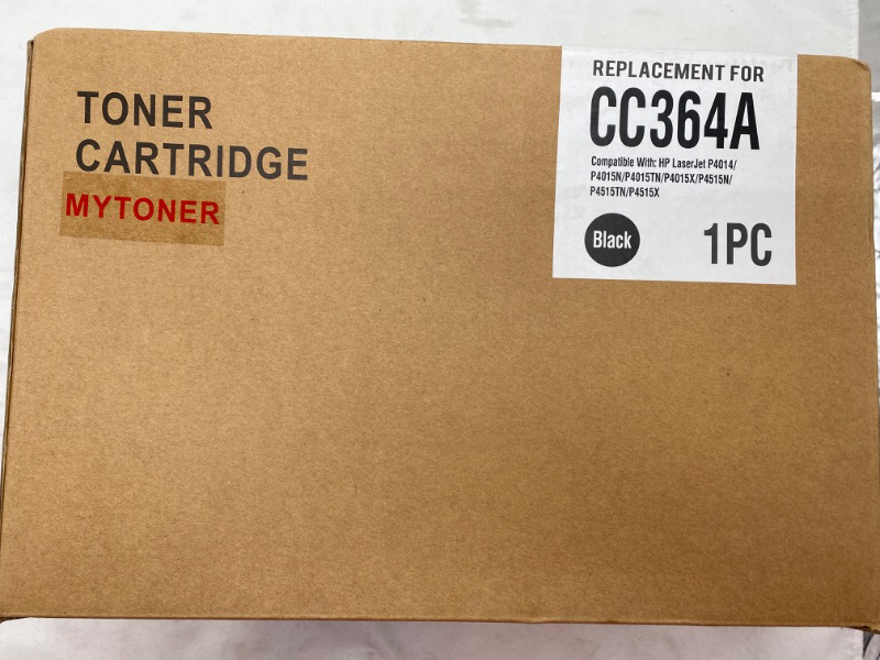 Photo 2 of Toner Cartridge Replacement for HP 64A CC364A (1-Pack) P4014 P4014n P4014dn P4015 P4015n P4015tn NEW 