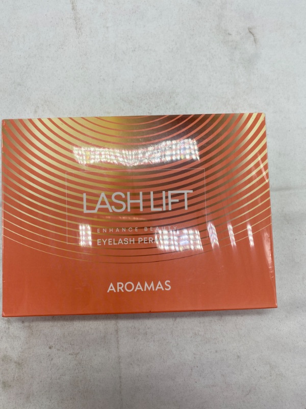 Photo 2 of AROAMAS Enhance Beauty EyeLash Perm Kit ~ 1 Glue + 4 Perm Lotions + 5 Lift Pads + Cleaning Tools NEW