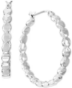 Photo 1 of Style & Co Medium Disc Hoop Earrings, 1.2", Created for Macy's