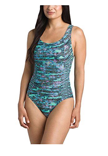 Photo 1 of SIZE 8 Speedo Women's Ultraback Racerback Athletic Training One Piece Swimsuit 