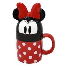 Photo 1 of Disney Minnie Mouse 17oz Ceramic Covered Mug with Lid