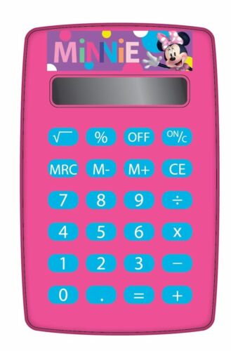Photo 3 of Disney Minnie Mouse Kids Calculator School Supplies Set - 7 Pieces
Includes: Notepad, memo pad, pencils, eraser, sharpener and calculator