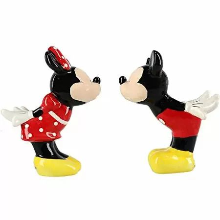 Photo 1 of Disney Kitchen | Mickey and Minnie Salt & Pepper Shakers Black/Red 