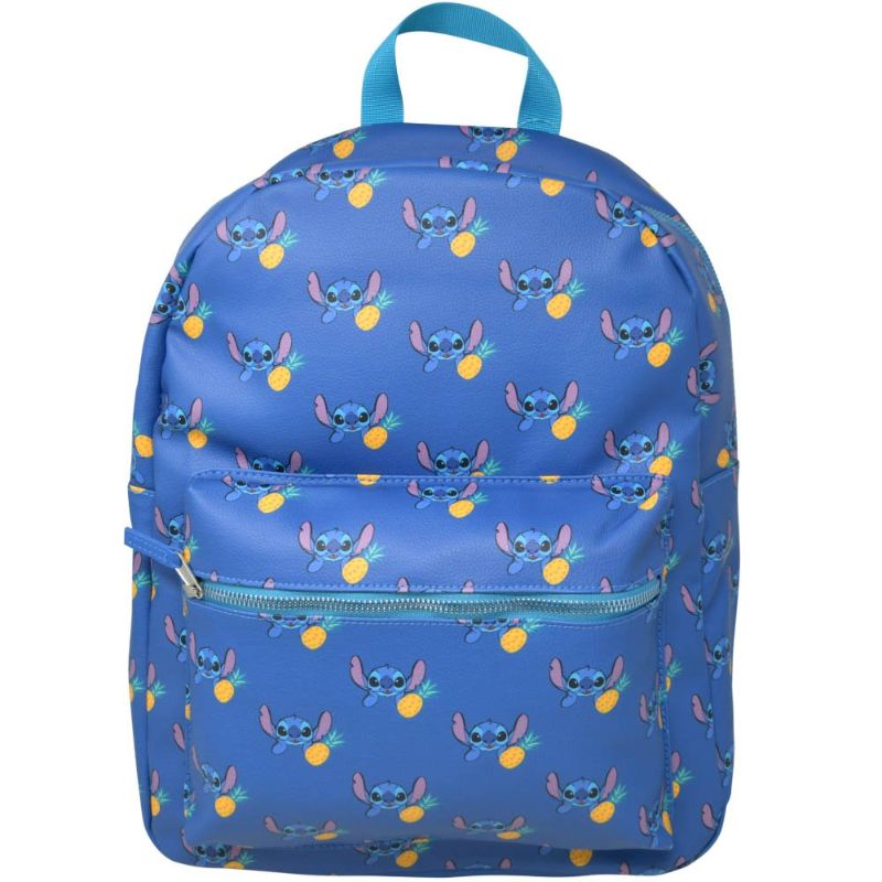 Photo 1 of Disney Stitch 16" Deluxe Leather Backpack