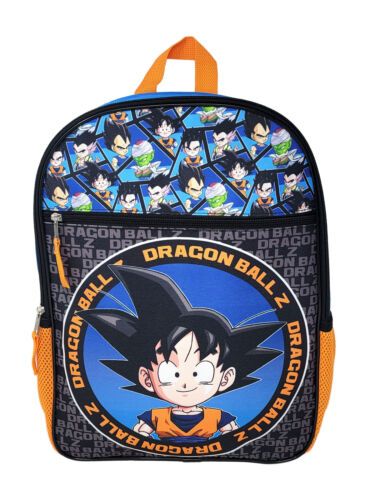 Photo 1 of Dragon Ball Z Goku Backpack 16" DBZ Gohan Vegeta Piccolo Gotenks