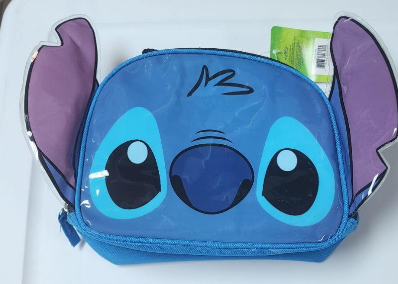 Photo 1 of DISNEY STITCH HEAD SHAPED LUNCH BAG