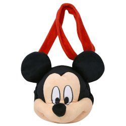 Photo 1 of Disney Mickey Plush Head Shaped Shoulder bag