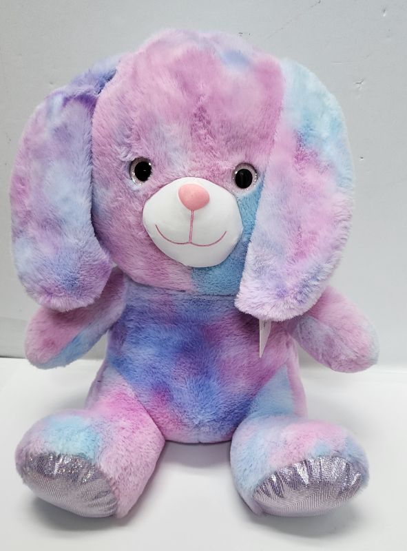 Photo 1 of Tie-Dye Bunny Plush- 12"