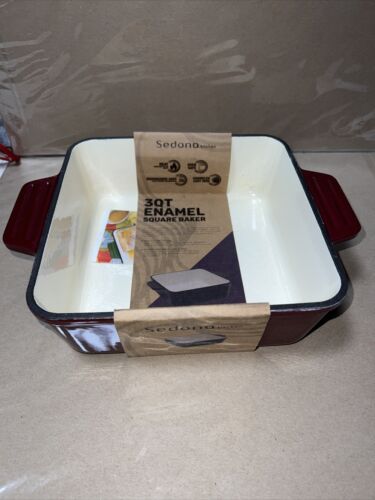 Photo 1 of Sedona Kitchen 3.5QT Enamel Cast Iron Square Baker
oven safe , resistant up to 500 f