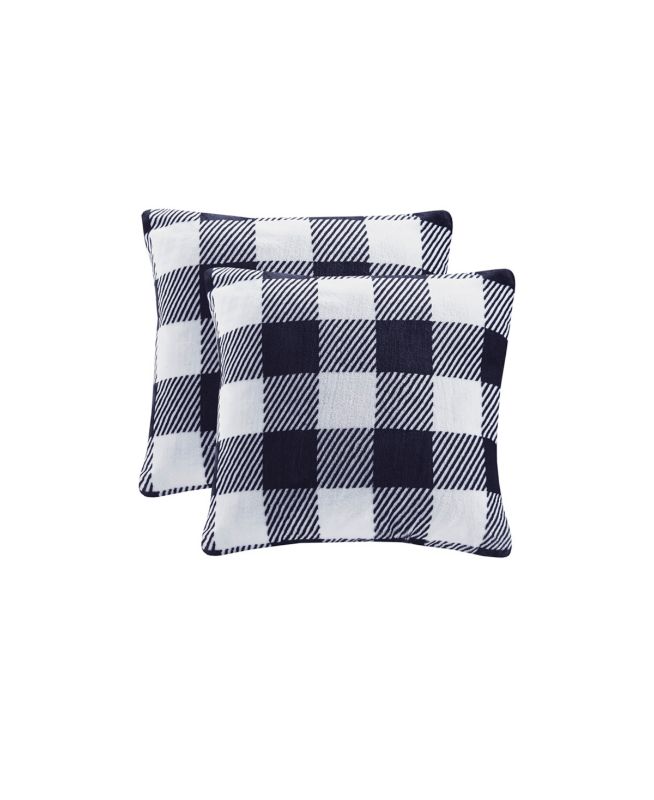 Photo 1 of Charter Club 2 Pack Decorative Pillows, Buffalo Check Decorative Pillow