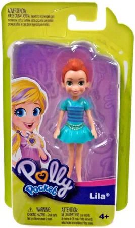 Photo 1 of Polly Pocket Trendy Outfit Lila Mini Figure