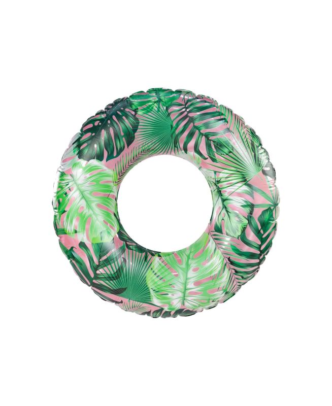 Photo 1 of POOLCANDY Large Green Leaves Pool Tube, 42"
Product dimensions - 42" L x 42" W x 10" H
Product weight - 1.4 lbs
42" tube holds up to 250 lbs
Ages 6 and up