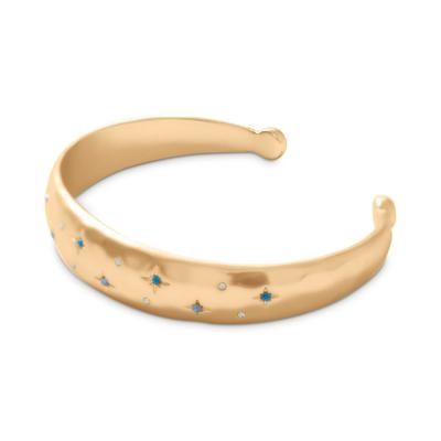 Photo 1 of Lucky Brand Gold-Tone Pave Night Sky Cuff Bracelet