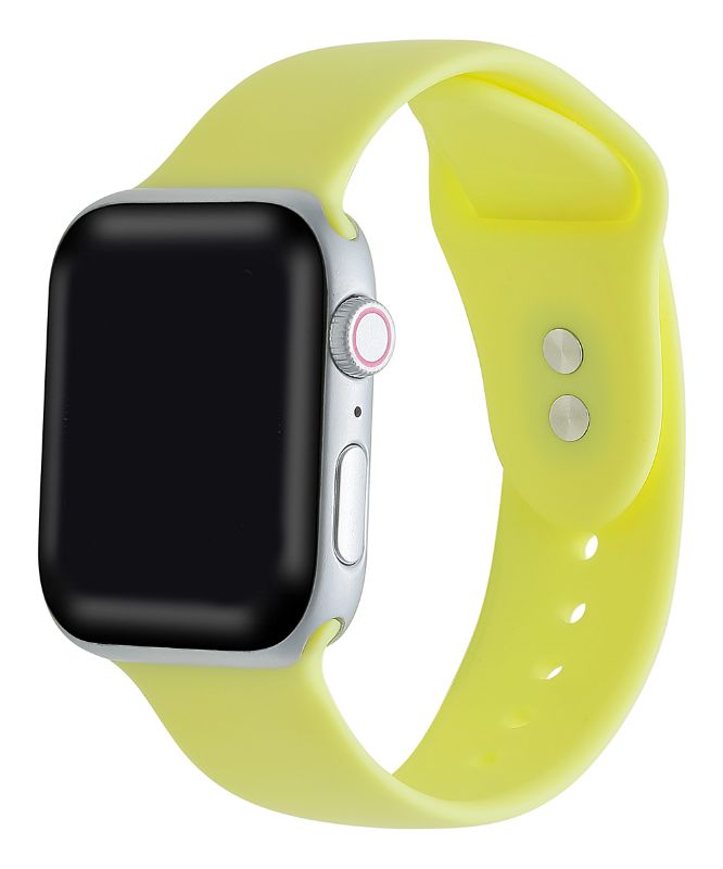 Photo 1 of Posh Tech Replacement Bands Yellow - Yellow Silicone Band Replacement for Apple Watch