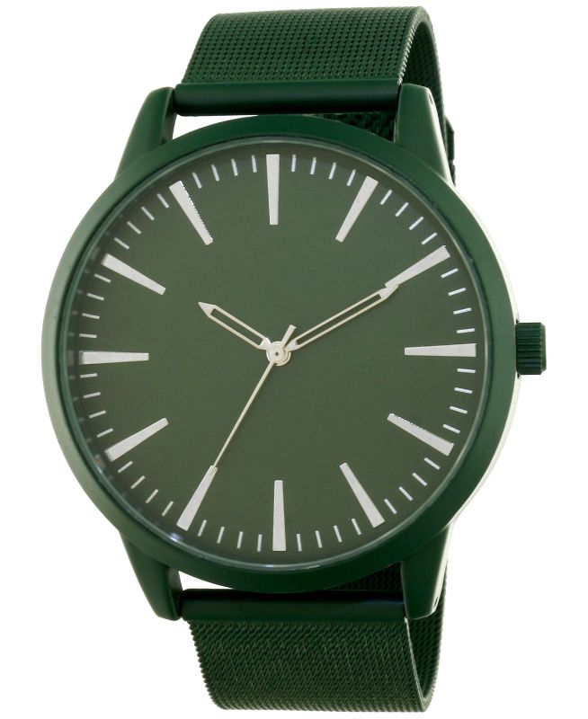 Photo 1 of INC Men's Mesh Bracelet Watch 48mm Green